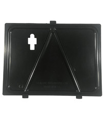 1965-1966 Mustang Console Glove Box End Plate