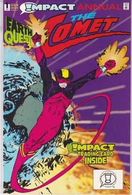 IMPACT COMICS DER KOMET VOL. 2 JÄHRLICH #1 MAI 1992 SCHNELLER VERSAND AM SELBEN TAG