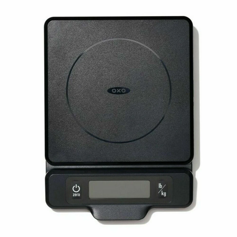 OXO Good Grips Black Digital Food Kitchen Food Scale w/ Pull Out Display