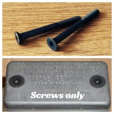 YZ 400F 426F YAMAHA **NEW* REAR BRAKE OIL RESERVOIR CAP SCREWS 1998 - 02