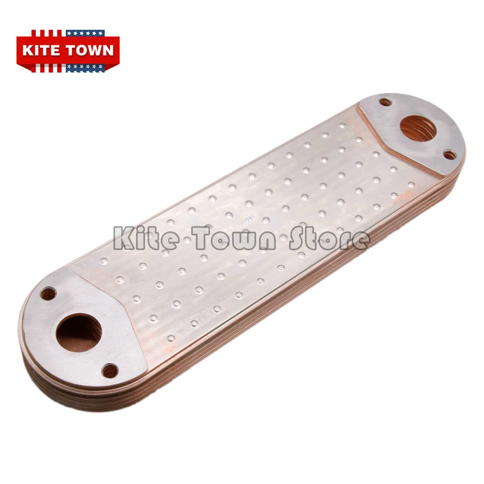 Núcleo enfriador de aceite para motor Volvo D12 FH12 FL12 FM9 NH12 VN VNL VNM VHD 8149300 Foto 4 de 4