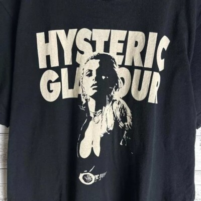 Hysteric Glamour Rare Design Classic Style Black T shirt For Men