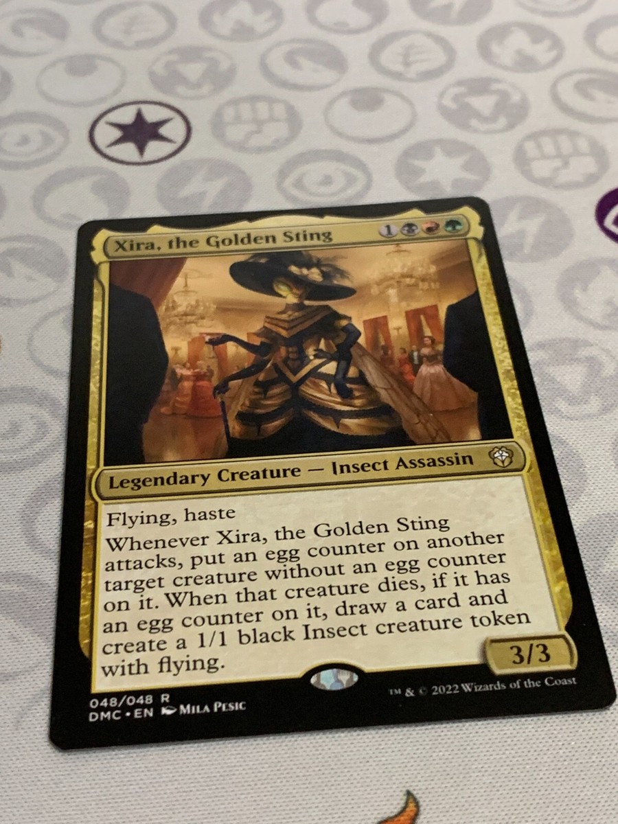 C1096 MAGIC GATHERING DOMINARIA UNITED XIRA GOLDEN STING #048 NM
