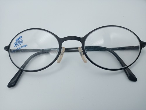 SAFILO TEAM ELASTA 3916 eyeglasses glasses frame - black stainless steel NEW - Picture 4 of 5
