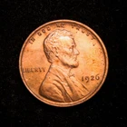 1926 Lincoln Wheat Cent Gem BU Red