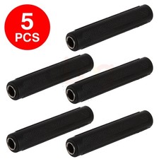 5 Pack 6.35mm Mono Jack Coupler Female to Female Adapter Audio Cable Connector