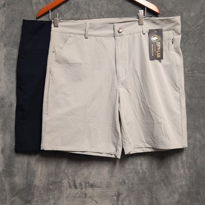 19th Lab Mens Golf Shorts 2 Pairs Size Large New With Tags