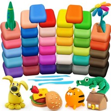 Air Dry Clay, 36 Colors Modeling Magic Clay for Kids