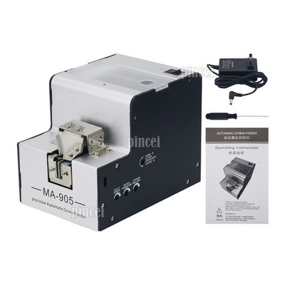 MA-905 Automatic Screw Feeder Machine Adjustable Rail for 1.0 to 5.0mm Screws