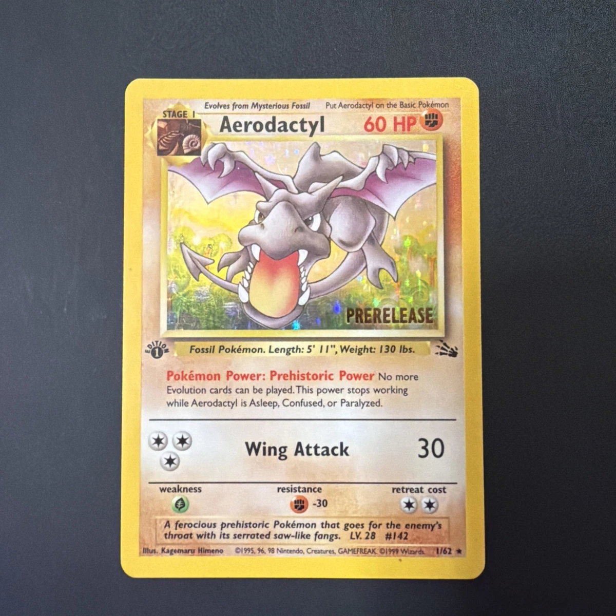 Aerodactyl Pokémon TCG Cards for sale | eBay
