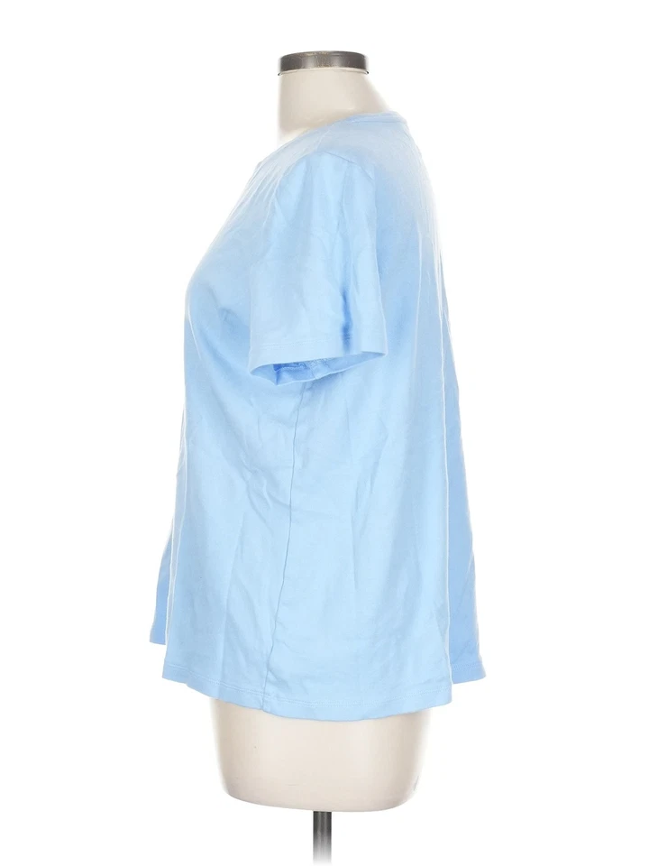 Kim Rogers Women Blue Active T-Shirt L - Image 4 of 4