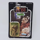 Star Wars Return Of The Jedi Chief Chirpa 77 Back Card ROTJ Kenner 1983 Vintage