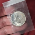 1976 S Kennedy Half Dollar Bicentennial Uncirculated Coin in Sealed Packaging