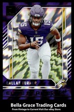 2024 Donruss Dallas Turner #21 Minnesota Vikings Elite Series Rookies NFL 