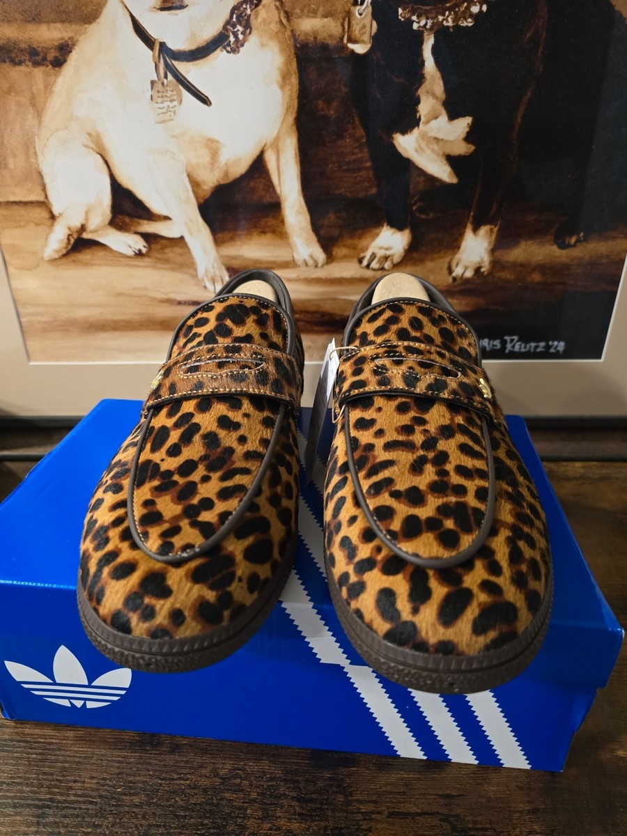 Adidas Originals HANDBALL SPEZIAL LOAFER Tiger Print KJ2526 Mens