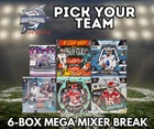 DALLAS COWBOYS 2025 NFL Licensed 6-Box Mega Mixer #5