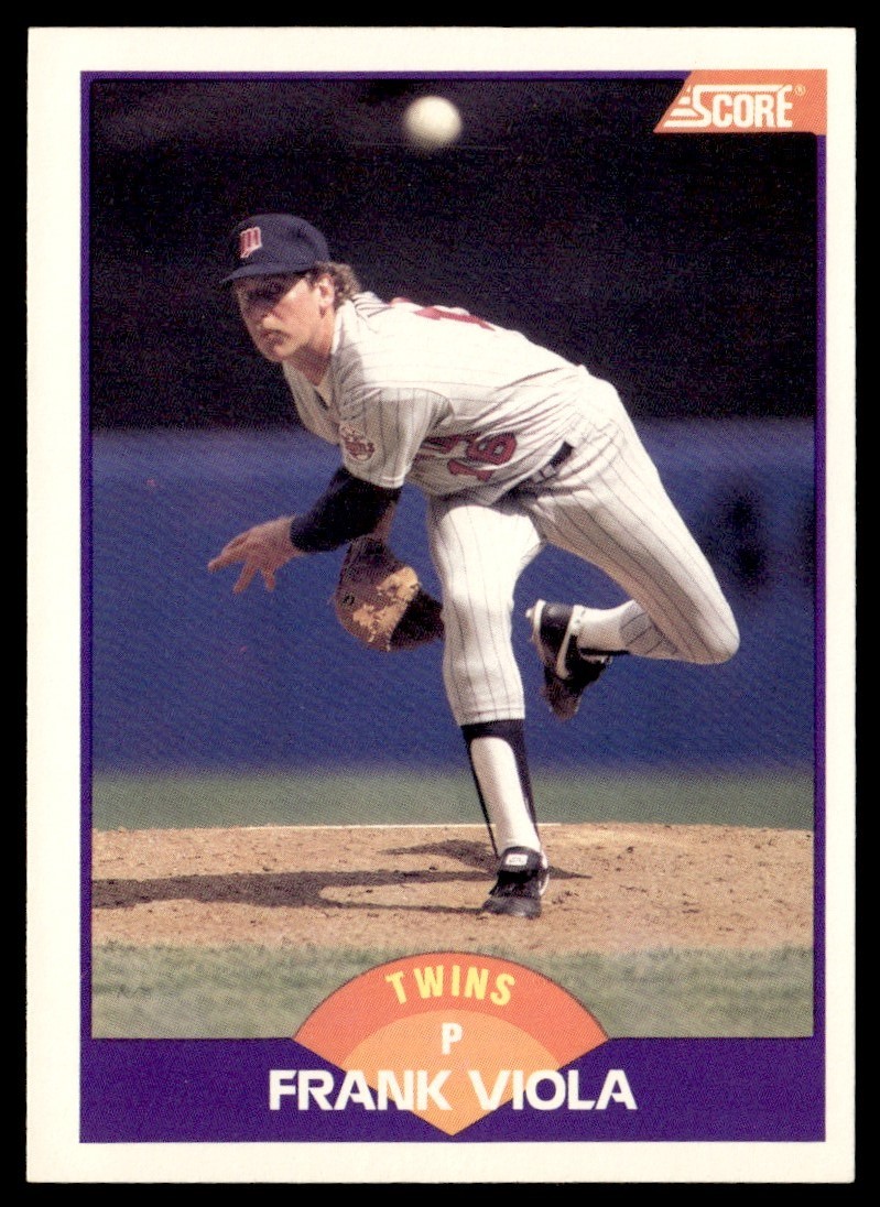 1989 Score Frank Viola Minnesota Twins #290