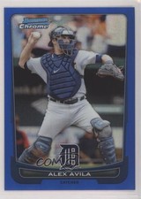 2012 Bowman Chrome Blue Refractor 125/250 Alex Avila #85 19wd