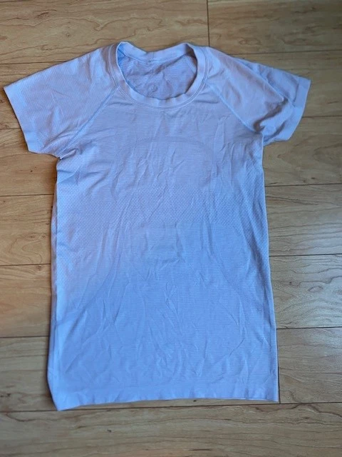 Lululemon Run Swifty Short Sleeve Regular Length Serene Blue Size 6