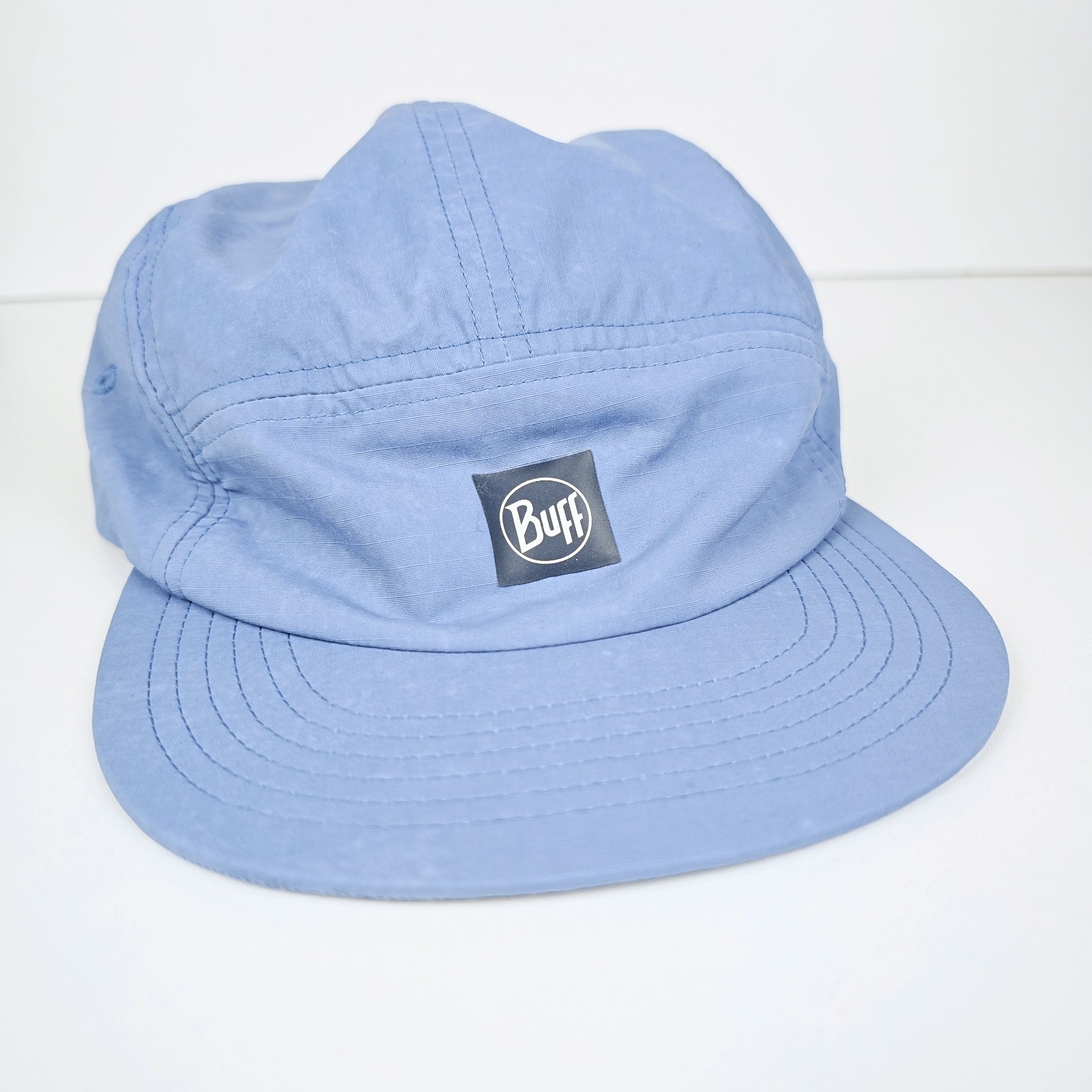 Buff Blue 5 Panel Explore Cap Lightweight Running… - image 10