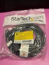 StarTech 15ft Power Cord Extension NEMA 5-15R to 5-15P (PAC10115) New