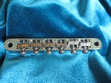 early 1970's Gibson Foundry Mark ABR-1 Pat Number Wire Bridge 2 notch Les Paul