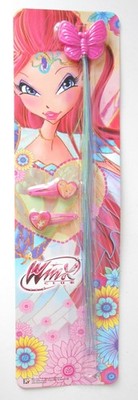 Winx Club Hair Extensions Leuchtend mit LED + 2 Clips