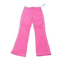 7 For All Mankind Womens 27 Pink High Waist Slim Kick Jeans Barbiecore NWT