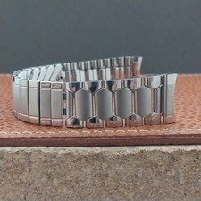 17.2mm Stainless Steel Diver Unused Classic nos 1970s Vintage Watch Band