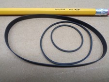 3 BELTS for TOSHIBA PC-X20 CASSETTE DECK (3 NEW BELTS)!