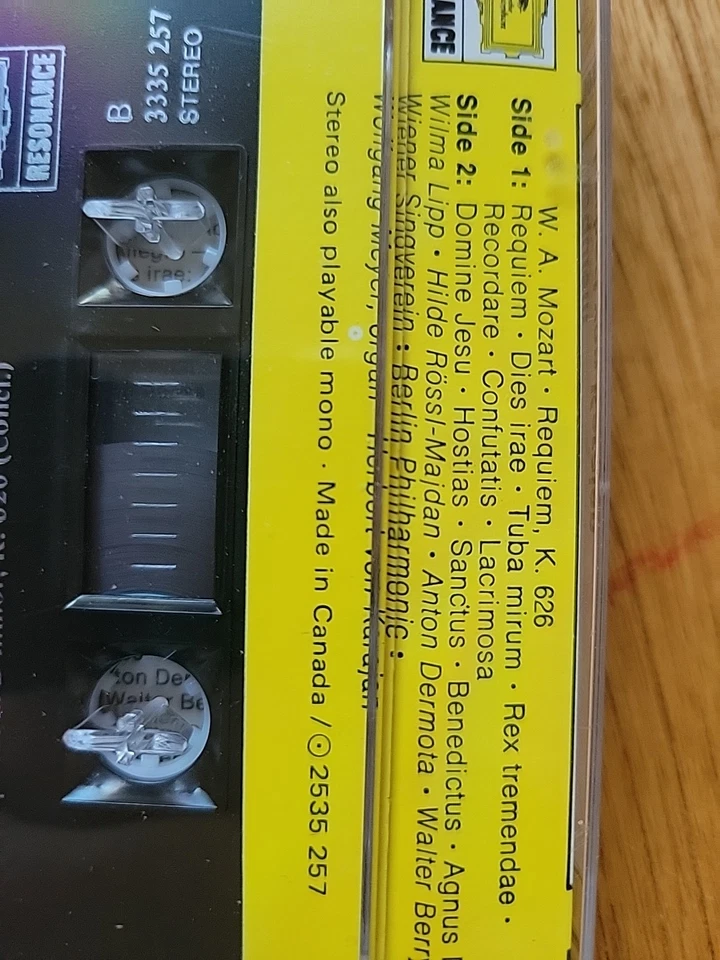 Mozart - Requiem - Karajan cassette - Image 3 of 4