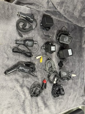 Lot of 10+ Power Cords, Chargers Random Miscellaneous Electrical AC DC Adapters