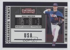 2019 Elite Extra Edition USA Collegiate National Team Tickets Max Meyer u6m