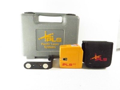PLS 180 Red Laser Level w/ Hard Shell Carry Case - Works Perfectly