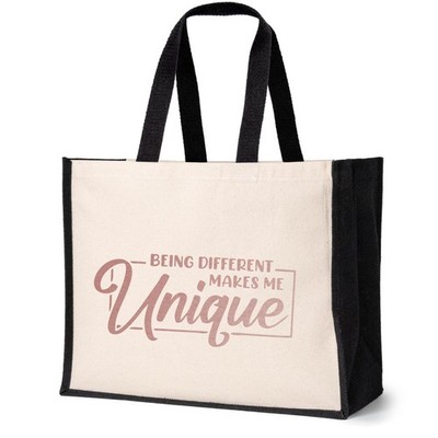 Being Different Makes Me Unique Tasche Damen Canvas Shopper Selbstliebe