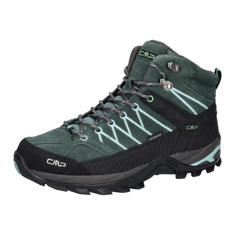 CMP Damen Trekking Schuhe Rigel MID 3Q12946 Grün