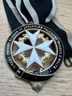Large Masonic Knights Templar Great Priory of St John Enamel Collar Jewel.