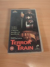 Terror Train VHS Video Tape Jamie Lee Curtis, Big Box Ex-Rental RARE