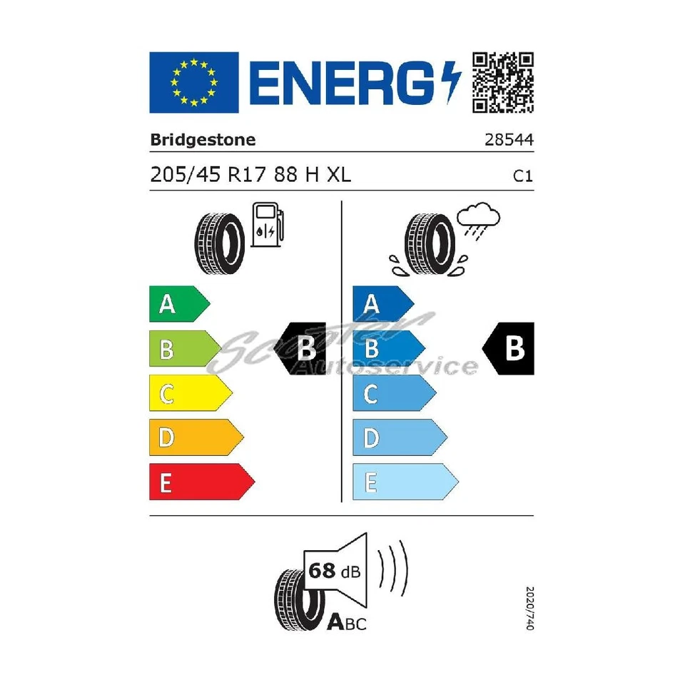 Sommerreifen Bridgestone 205/45 R17 88H Potenza Sport XL | 82114 - Bild 2 von 3
