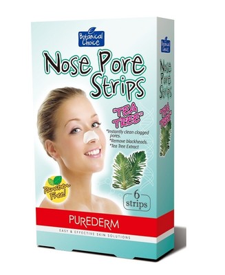 8809052586560 Purederm Nose Pore Strips Tea Tree oczyszczające plastry na nos 6s