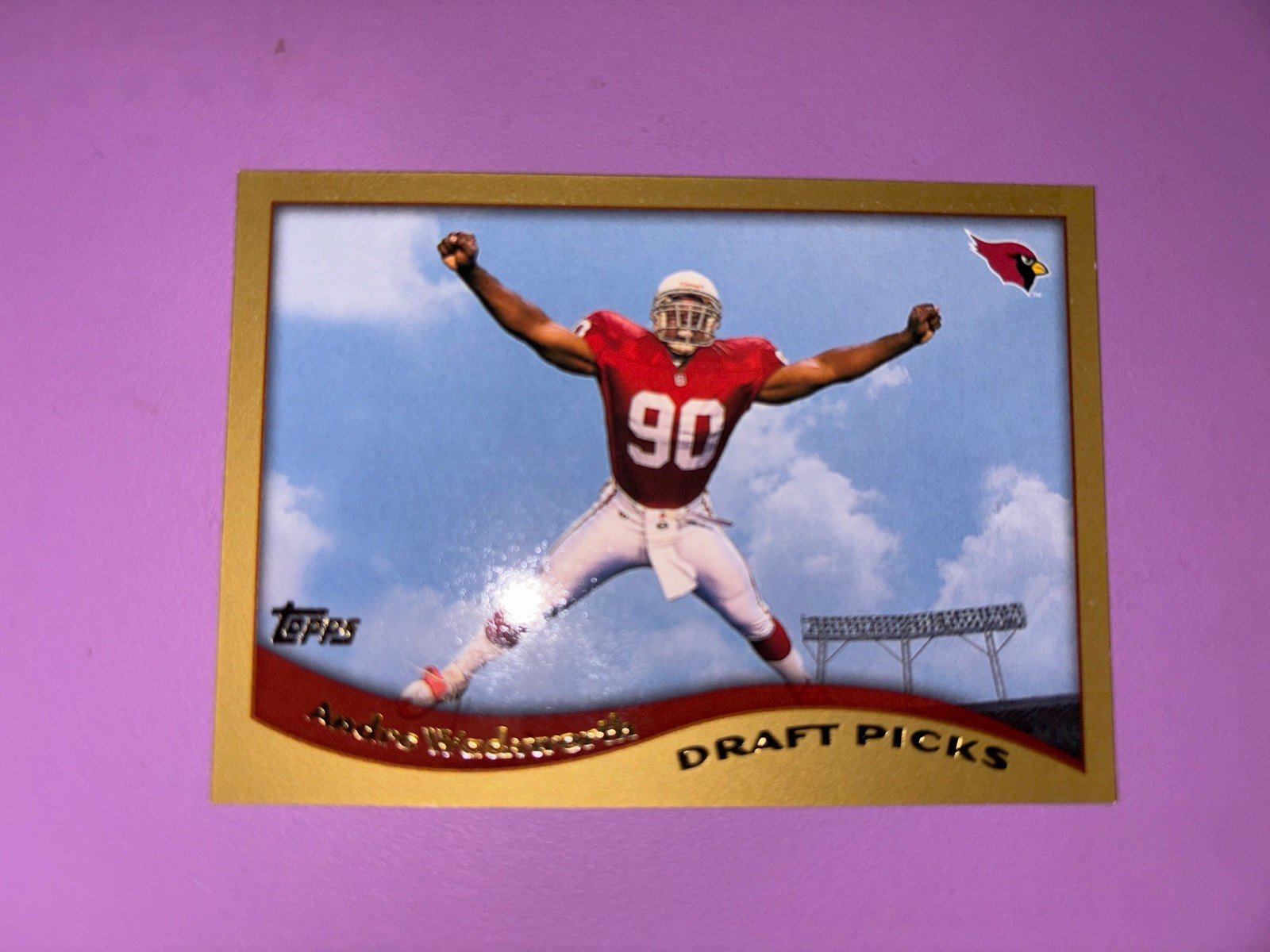 Andre Wadsworth Topps #353 Base