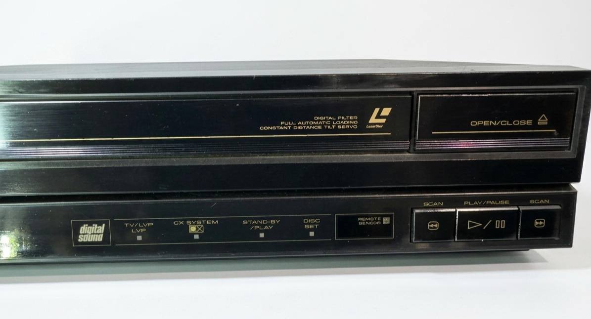 Pioneer LD-838D LaserDisc Player - Vintage 1987 A/V - Made in