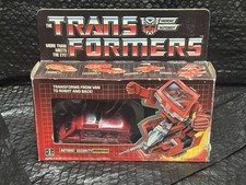 1984 G1 IRONHIDE     100  COMPLETE     PRE RUB w BOX     VINTAGE G1 TRANSFORMERS