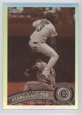 2011 Topps Chrome Sepia Refractor 46/99 Starlin Castro #17 0g4