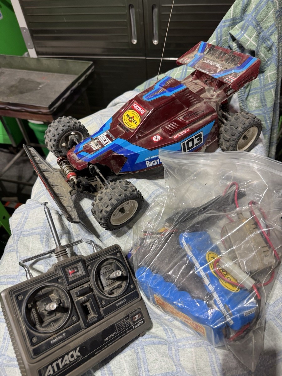 Kyosho Rocky 4WD 1/10 オフロードレーサー Kyosho Rocky 4Wd Set Includes Numerous Parts For Hobbyists | eBay