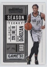 2020-21 Panini Contenders Season Ticket DeMar DeRozan #66 gp1