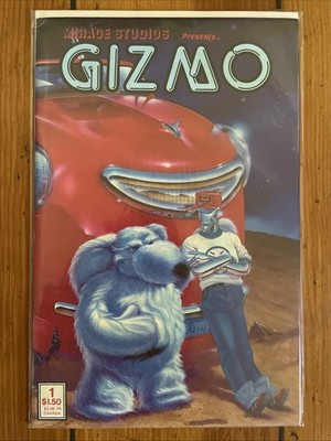 Gizmo # 1 (TMNT / Fugitoid)  Mirage Studios 1986 B&W Indie by Michael Dooney