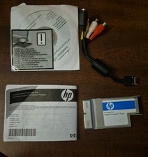 Hp Express Card Digitalanalog Tv Tuner With Cordsmanual And Disc