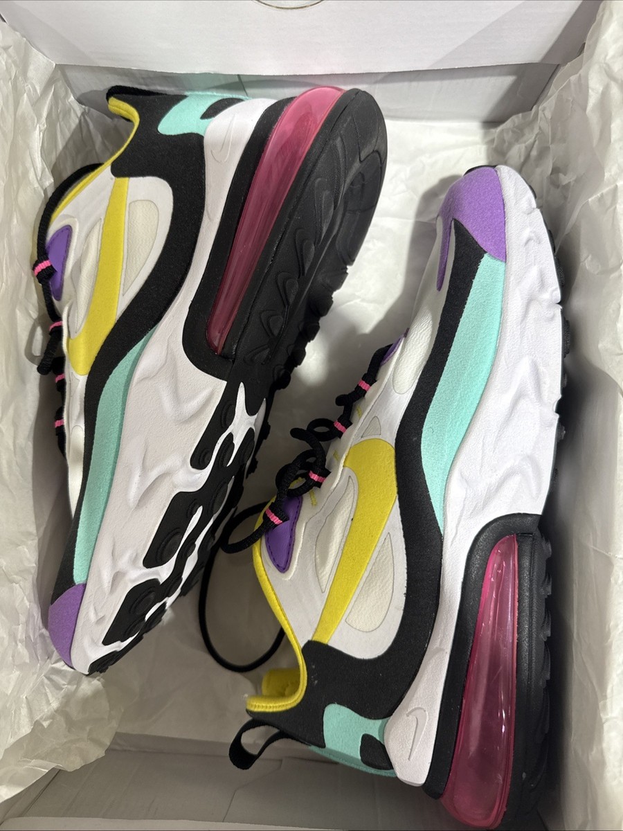 Size Nike Air Max 270 React Bright Violet W for sale online