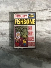 FISHBONE Cassette Tape CHIM CHIM'S BAD ASS REVENVE 1996 90s Metal Funk Punk Ska